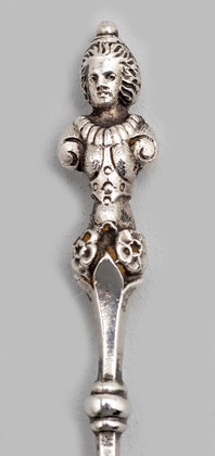 Norwegian Silver 17th Century Replica Christening Spoon - Marius Hammer, Bergen